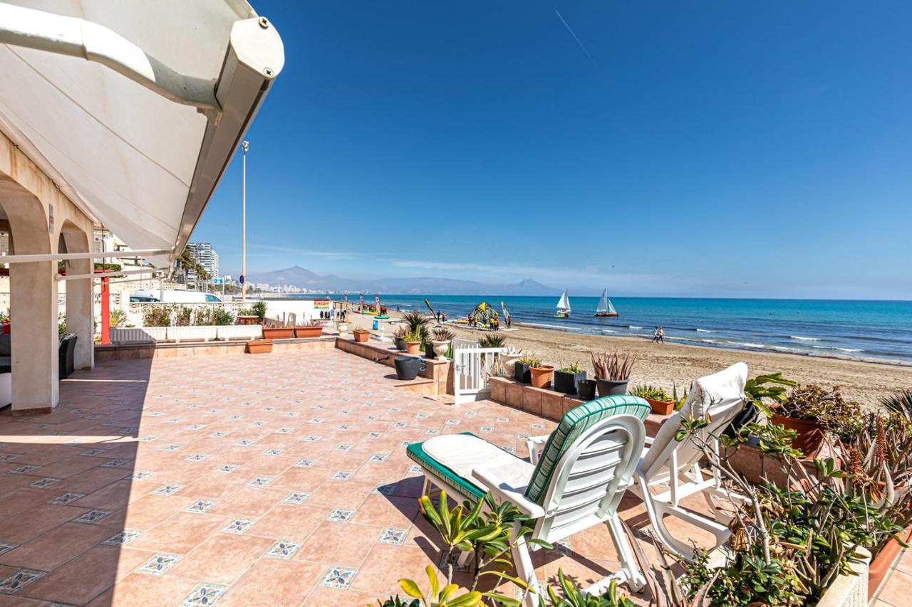 Beachfront Bliss: Apartamento A Pie De Playa 阿利坎特 外观 照片