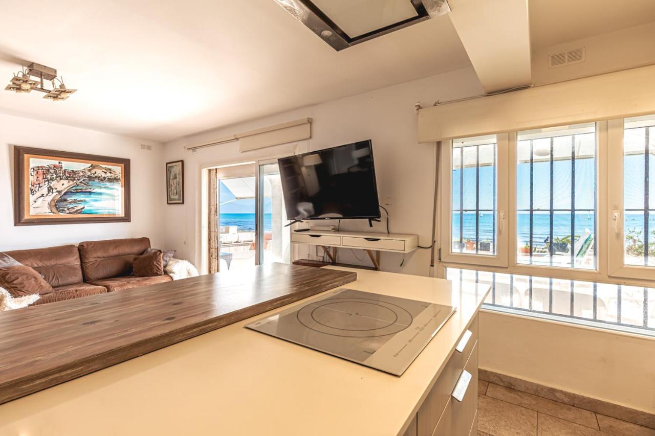 Beachfront Bliss: Apartamento A Pie De Playa 阿利坎特 外观 照片